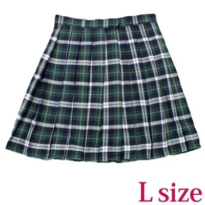 �|�P�b�g�t���̃`�F�b�N���v���[�c�X�J�[�g�P�i�@�΁~���@�k�T�C�Y�i�ߑ��E�R�X�`���[���j